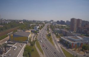 Веб камера Москвы, Рязанский проспект — пересечение с шоссе Фрезер