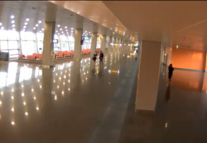 Веб камера аэропорта Борисполь, зал вылета терминала, Украина