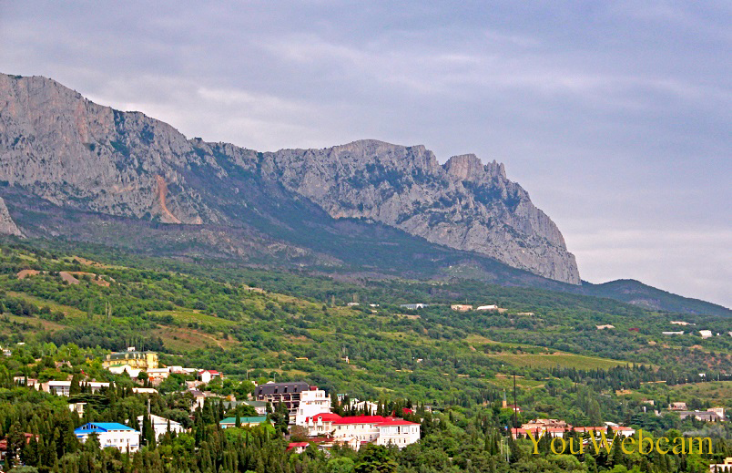 Вид с горы Дива на Ай-Петри