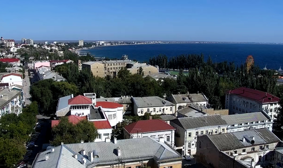 Веб камера Крыма, Феодосия, обзор