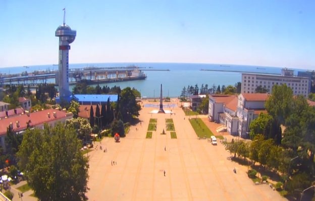 Центральная площадь Туапсе