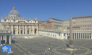 Площадь Святого Петра в Ватикане