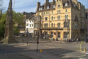 Веб камера Великобритании, Оксфорд, вид из окна Оксфордского университета