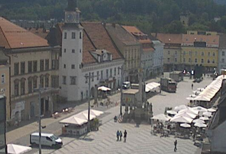 Веб камера Австрия, Леобен, Главная площадь