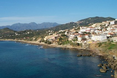 Веб камера Италия, Палинуро, панорама