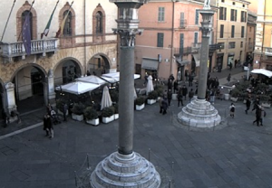 Веб камера Италия, Равенна, площадь Пьяцца-дель-Пополо (Piazza del Popolo)