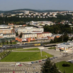 Панорама города Отроковице в Чехии