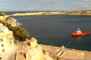 Великая Гавань на Мальте из отеля British