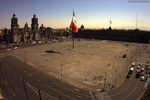Веб-камера Мехико, Площадь Сокало