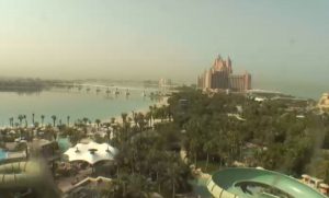 Веб камера ОАЭ, Дубай, отель Атлантис Палм, аквапарк Aquaventure
