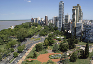 Панорама города Санта-Фе в Аргентине