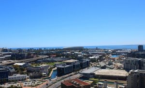Панорама Кейптауна из отеля The Westin Cape Town