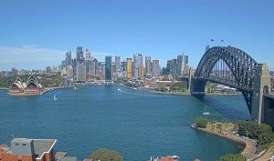 Панорама Центрального делового района Сиднея в Австралии