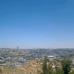 Панорама Иерусалима в Израиле