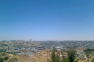 Панорама Иерусалима в Израиле