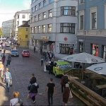Улица Аудею в Риге в Латвии