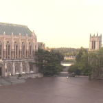 Университет Вашингтона в Сиэтле, веб камера с видом на красную площадь