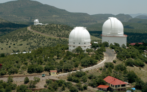 Телескоп в Форт-Дэвисе в штате Техас