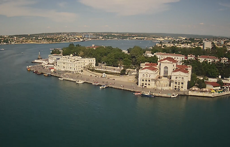 Веб камера Крыма, Севастополь, Приморский бульвар