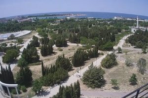 Веб камера Крыма, Севастополь, парк Победы