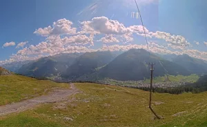 Веб камера Швейцарии, Давос, гора Стрела