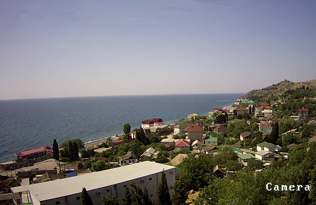 Веб камера Крыма, Солнечногорское, пансионат «Джур-Джур»