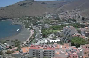 Веб камера Испания, Канарские острова, остров Гомера, Сан-Себастьян-де-ла-Гомера, панорама