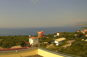 Панорама курортного поселка Утеха в Черногории