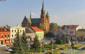 Центр города Турек в Польше