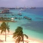 Морской порт города Нассау на Багамских островах