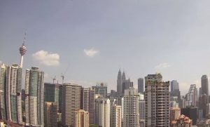 Панорама Куала-Лумпура в Малайзии