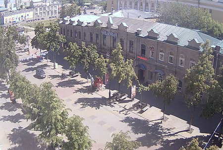 Веб камера Челябинска, улица Кировка Веб камера Челябинска, улица Кировка