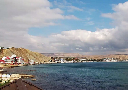 Веб камера Крыма, Коктебель, кафе «Алла»