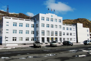 Здание Администрации города Невельск в Сахалинской области