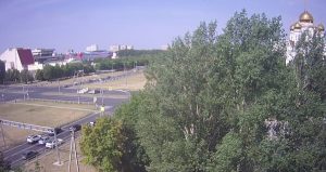 Перекресток улицы Юбилейная и проспекта Ленинский в Тольятти