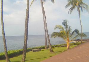 Веб камера Гавайские острова, остров Кауаи, отель Poipu Whalers Cove