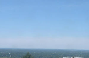 Вид из погодной обсерватории Blue Hills в штате Массачусетс