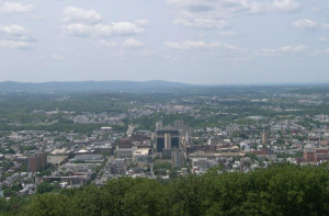 Панорама города Рединг в Пенсильвании