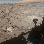 Веб камера показывает Марс с марсохода Curiosity