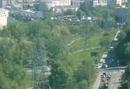 Веб камера Москвы, проспект Мира и метро ВДНХ