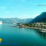 Морской порт в Боко-Которской бухте в Черногории