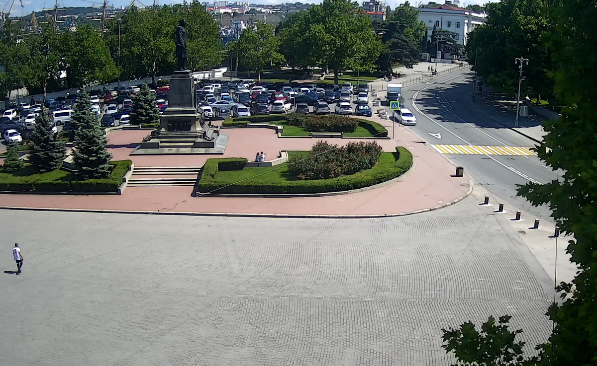 Веб камера Крыма, Севастополь, улица Ленина