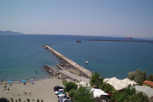 Морской порт Каламата в Греции