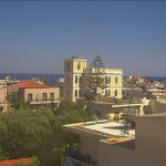 Панорама Палеохора на острове Крит в Греции