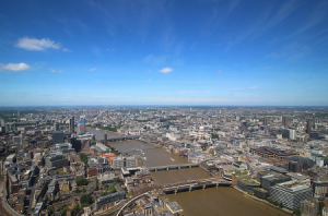 Панорама Лондона в Великобритании
