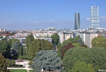 Веб камера Италия, Милан, парк Parco Guido Vergani