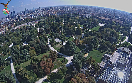 Веб камера Италия, Милан, Парк Семпионе (Parco Sempione)
