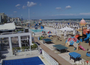Веб камера Италия, Каттолика, центр развлечений Oasis de la Playa