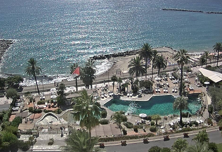 Веб камера Италия, Сан-Ремо, отель Royal 5*