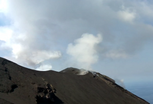 Вулкан Стромболи в Италии
